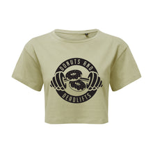 Load image into Gallery viewer, Donuts & Deadlifts Cropped T-Shirt