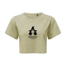 Load image into Gallery viewer, Resting Witch Face Cropped T-Shirt