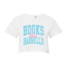 Load image into Gallery viewer, Books &amp; Barbells Cropped T-Shirt

