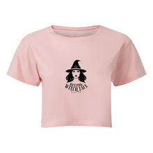 Load image into Gallery viewer, Resting Witch Face Cropped T-Shirt
