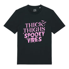 Load image into Gallery viewer, Thick Thighs Spooky Vibes Unisex T-Shirt

