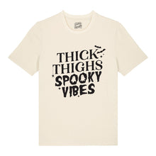 Load image into Gallery viewer, Thick Thighs Spooky Vibes Unisex T-Shirt
