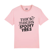 Load image into Gallery viewer, Thick Thighs Spooky Vibes Unisex T-Shirt
