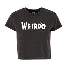 Load image into Gallery viewer, Weirdo Vintage Wash Cropped T-Shirt
