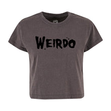 Load image into Gallery viewer, Weirdo Vintage Wash Cropped T-Shirt
